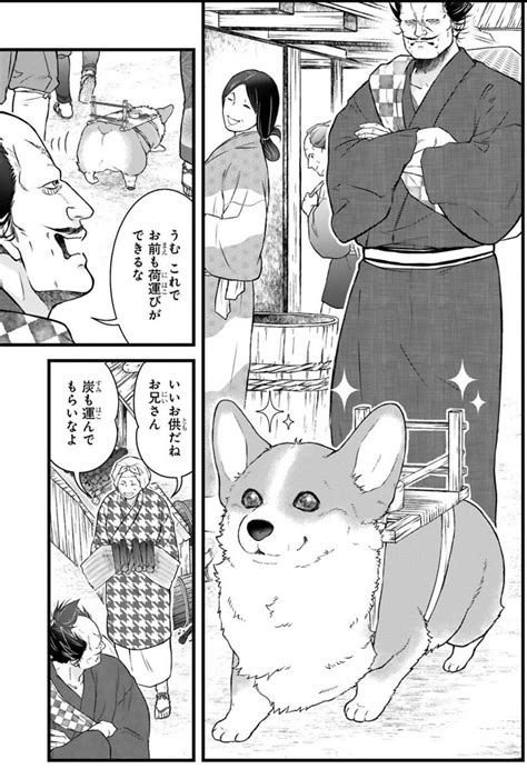 「殿との出会い、裏側編🐶お届けしました。コーギーを拾った武士の話『殿と犬』itikogi コミックス2巻は、明日」🐯アニメ化決定🐶『殿