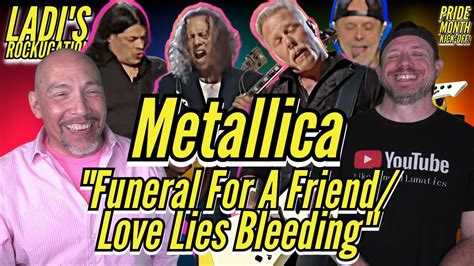 Metallica Covers Elton John S Funeral For A Friend Love Lies