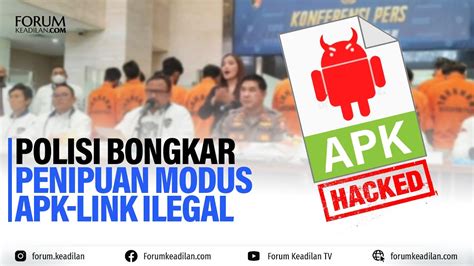 Polisi Bongkar Penipuan Modus Apk Link Ilegal Youtube