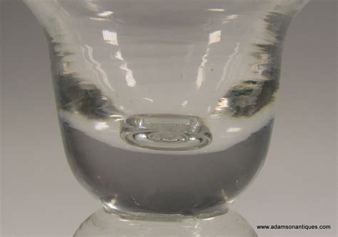 Adamson Antiques A Rare Baluster Wine Glass