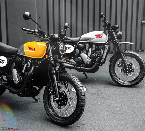 BSA B65 Scrambler Unveiled Team BHP