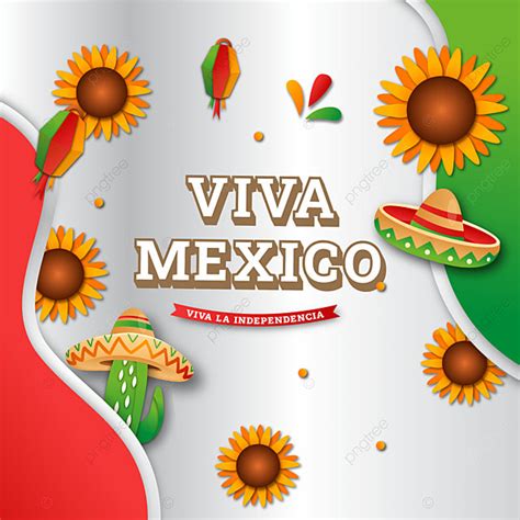 Plantilla De Banner Fresco De Viva Mexico Gratis Fondos Viva Mexico