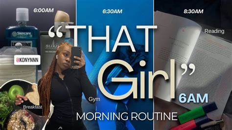 Becoming ‘that Girl The Right Way⭐️ My 6am Morning Routine Youtube