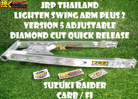 Jrp Lighten Swing Arm Plus D Cut V Quick Release Suzuki Raider