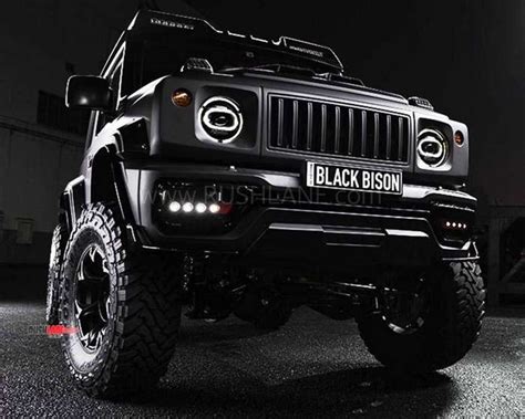 Suzuki Jimny gets its toughest 4x4 mod job yet - Black Bison by Wald Int.