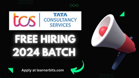 Tcs Hiring Free Biggest Hiring Apply Now