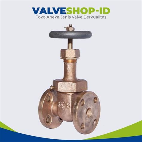 Jual Gate Valve Bronze Jis K Dn Inch Marine Valve F