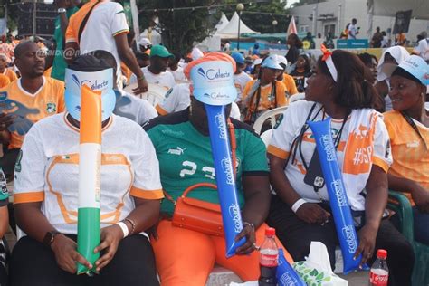 CAN 2023 joie des supporters après la victoire des éléphants de Côte d