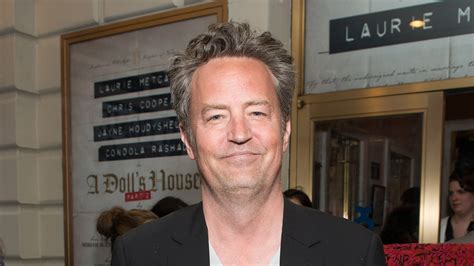 Death In Hollywood Matthew Perry Died From Acute Effects Of Ketamine Autopsy Reveals