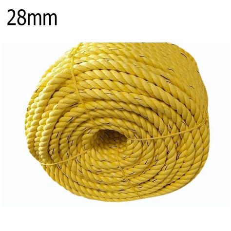 Yellow 28mm Nylon Polypropylene Rope For Rappelling At Rs 136 Kg In Latur