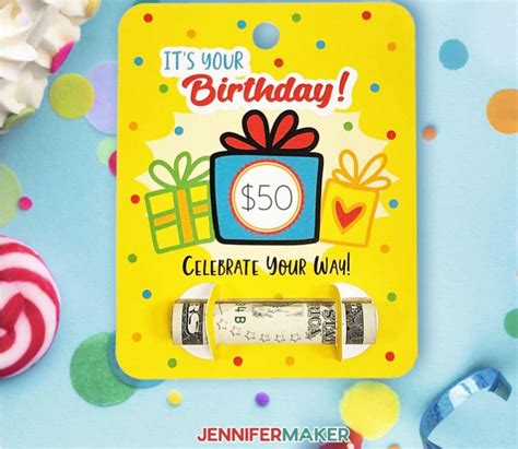 Free Printable Money Holder Cards Christmas Birthdays Graduation