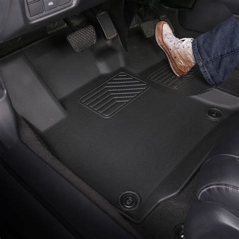 Ginowy Custom Fit Floor Mats For Hyundai Santa Cruz 2022 2024丨 1st And 2nd Row丨all