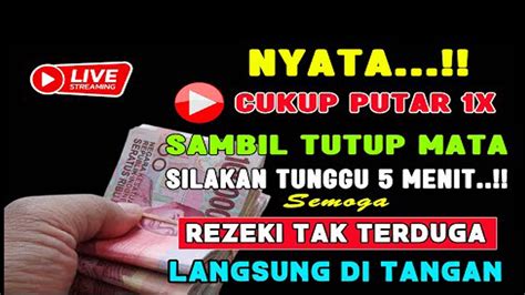 Anda Beruntung Segera Putar Sekali Saja Insyaallah Rezeki Akan