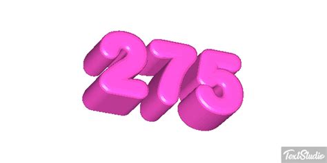 number animated gif logo designs