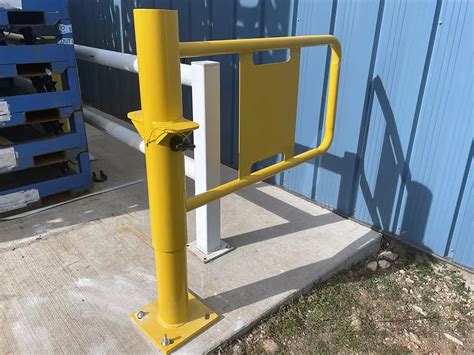 Metal Pedestrian Security Gates for Industrial Safety | Plymouth Industries