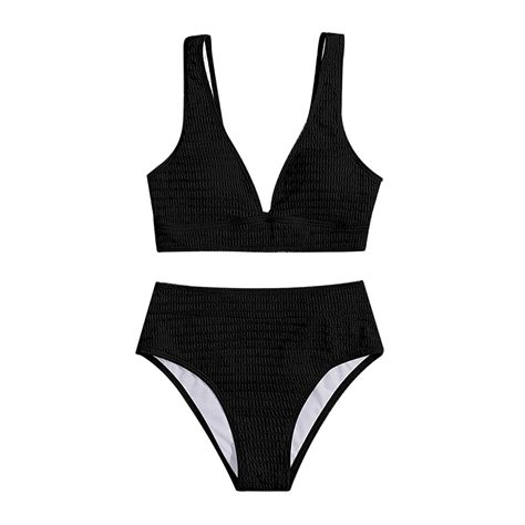 Himmake Cute Bikinis For Teen Girls Bikini Sets For Women One Shoulder Swimsuits For Women Plus