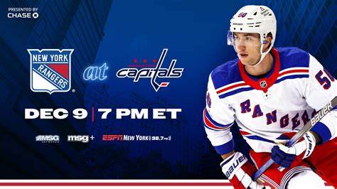 Pregame Notes: Rangers at Capitals | New York Rangers