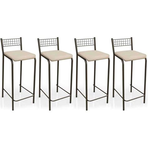 Banqueta Gênova B Kit Un Bronze Nude Kappesberg MadeiraMadeira