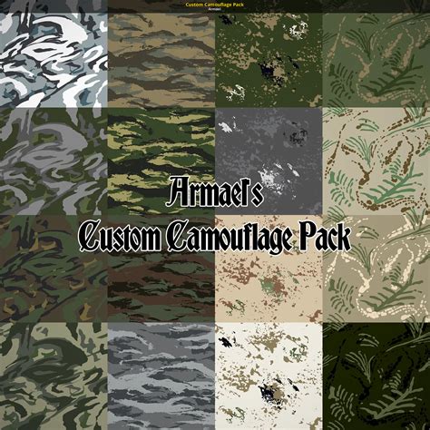 Custom Camouflage Pack Mod for GameBanana | GB Mods