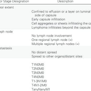 Proposed TNM Staging for Breast Implant–Associated Anaplastic ...