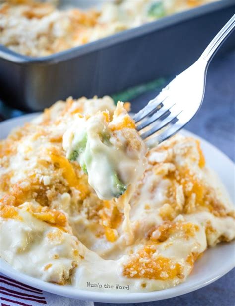 Chicken Divan Casserole With Or Without Rice Num S The Word