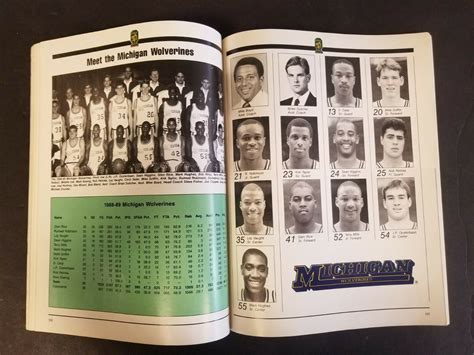 Ncaa Basketball Championship Program Seton Hall Vs Michigan Free