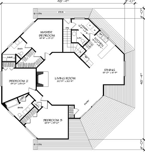 Small Octagon House Plans - House Decor Concept Ideas