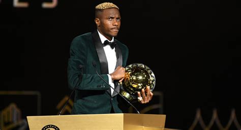 Victor Osimhen Wins CAF Best Payer Award See Full List