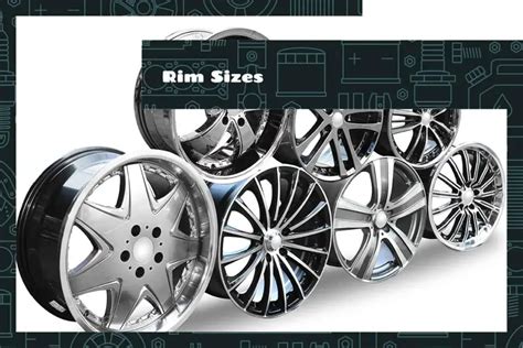 Rim Sizes And Rim Width To Fit Tire Size Chart Upgraded Vehicle