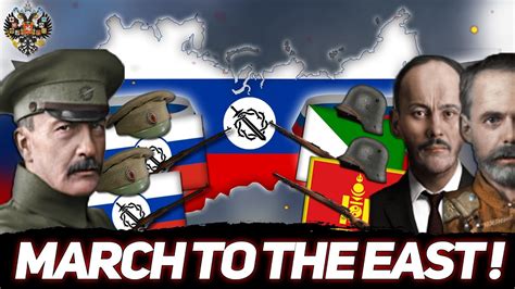 MARCH TO THE EAST SAVINKOV S RUSSIA IN HOI 4 KAISERREDUX YouTube