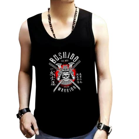 Jual Kaos Singlet Pria Distro Terbaru BUDSHIDO Kaos Lekbong Cotton PE