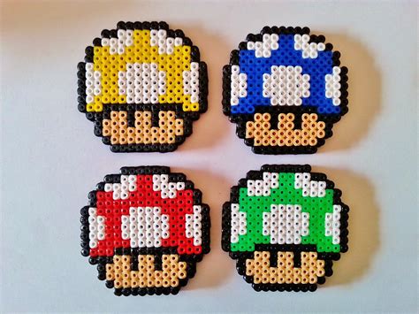 Hama Beads De Super Mario • Consola Y Tablero