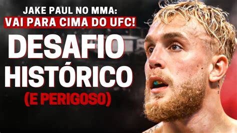 QUE CORAGEM JAKE PAUL ASSINA A PFL E VAI ESTREAR NO MMA O