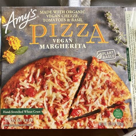 Amys Pizza Vegan Margherita Review Abillion