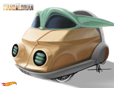 Baby Yoda Hot Wheels Car Coming In From Mattel Laughingplace