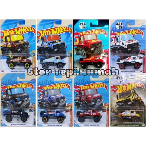 Hot Wheels Mercedes Benz Unimog L Haulers Rescue Metro Trucks Shopee Malaysia