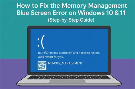 fix  memory management blue screen error  windows