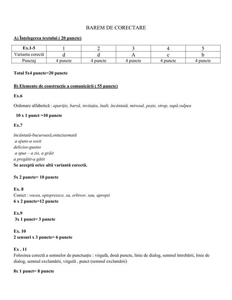 Academiaabc Evaluare Performan Comunicare N Limba Rom N Clasa A Ii A