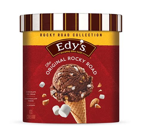 Cookie Cobblestone Ice Cream Edy S Rocky Road