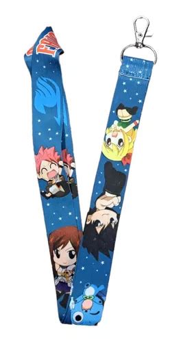 Cintas Para Llaves Llavero Lanyard De Fairy Tail Anime MercadoLibre