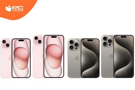 Tamaño medida y peso de todos los iPhone 15 Plus y Pro