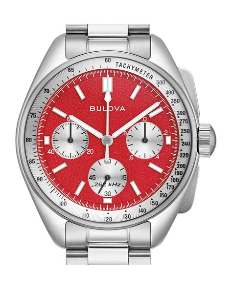 Reloj Bulova Cronografo Dress Lunar Pilot Para Caballero 96B251 Bizzarro