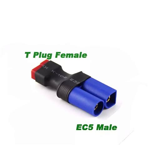 Deans T Plug Female To Ec Male Lipo Battery Adaptor Rc Car Plane Boat