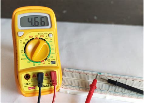 How To Use A Digital Multimeter Measure Voltagecurrentresistance