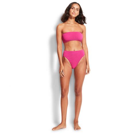 Seafolly Sea Dive High Rise Pant Bikini Bottom Women S Buy Online