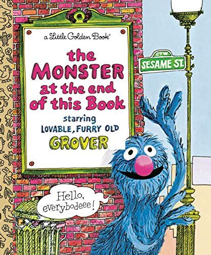 Sesame Street's Grover The Monster At The End Of This Book Now Just $0. ...