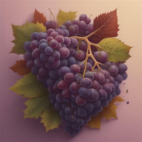Premium AI Image | Grape fruit