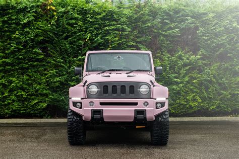 Pink Jeep Wrangler Looks Like Barbies Off Road Weekend Warrior Autoevolution