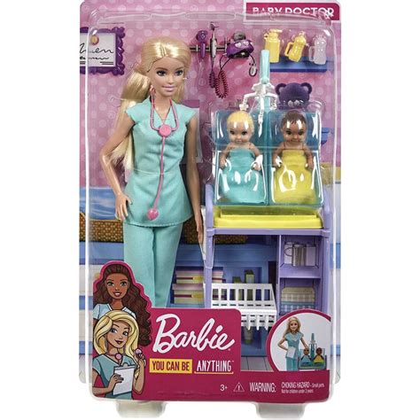 Barbie You Can Be Anything Baby Doctor Playset Blonde Doll Infant Dolls Shopee Philippines