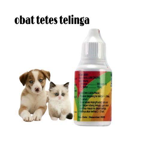 Jual Obat Kucing Tetes Telinga Kuping Kucing Anjing Infeksi Bernanah